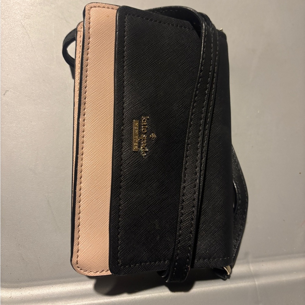 Kate Spade Black and Pink Crossbody Bag